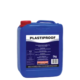 Adjuvant plastifiant PLASTIPROOF béton mortier